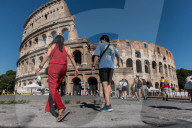 Heatwave In Rome