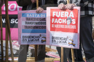 Trans Protest In Buenos Aires