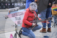 Trans Protest In Buenos Aires