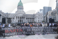 Trans Protest In Buenos Aires