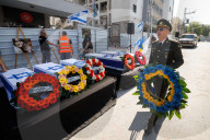 Memorial for 9 Israelis killed by Iran missile