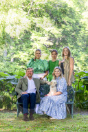 ROYALS - Sommerfototermin mit den holländischen Royals  im Palast Huis ten Bosh in Den Haag