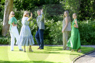 ROYALS - Sommerfototermin mit den holländischen Royals  im Palast Huis ten Bosh in Den Haag
