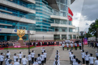 Hong Kong Government Flag Raising And Reception To Mark 28 Years After Handover