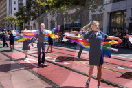 Alaska Airlines And Hawaiian Airlines Participate In The 2025 San Francisco Pride Parade 