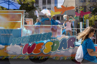 Alaska Airlines And Hawaiian Airlines Participate In The 2025 San Francisco Pride Parade 