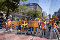 Scott Wiener And Fiona Ma Participate In 2025 San Francisco Pride Parade