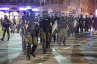 Gendarmerie Restores Traffic Flow In Novi Sad