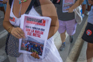 Protests By The Workers From The Iron Sector In Puerto Real, Spain.