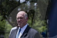 Border Czar Tom Homan  Stoped And Talked To The Press 