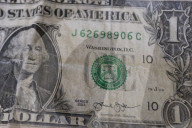 Photo Illustrations One Dollar Bank Note