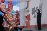 Mexico’s President Claudia Sheinbaum Holds Briefing