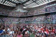 Bruce Springsteen And The E Street Band Performs Live During The Land Of Hope & Dreams 2025 Tour In Milan