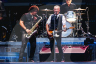 Bruce Springsteen And The E Street Band Performs Live During The Land Of Hope & Dreams 2025 Tour In Milan