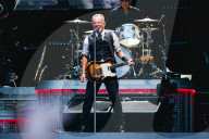 Bruce Springsteen And The E Street Band Performs Live During The Land Of Hope & Dreams 2025 Tour In Milan
