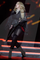Madonna live at Joe Louis Arena in Detroit, Michigan on 10-1-15.  Photo credit: Copyright Ken Settle