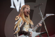 Halestorm performing live at the London Stadium, London 28 June 2028