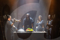 Tim Rice and Andrew Lloyd Webber’s Jesus Christ Superstar at The  Watermill Theatre, Newbury, Berkshire, UK.