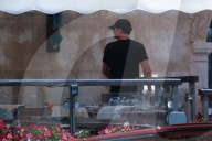 Guests And Celebrities Spend Time On The Terrace Of The Gritti Hotel Waiting For The Wedding Of Jeff Bezos And Lauren Sanchez - 01 July 2025