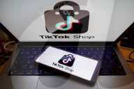 TikTok Shop Logo Illustration 