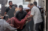 Funeral In Gaza For Victims Of Israeli Strikes