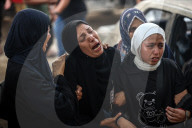 Funeral In Gaza For Victims Of Israeli Strikes