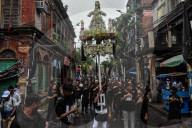 Alam Procession On Fifth Day Of Muharram Observation In India.