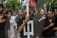 Alam Procession On Fifth Day Of Muharram Observation In India.