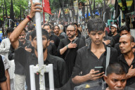 Alam Procession On Fifth Day Of Muharram Observation In India.