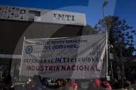Demonstration And Embrace At INTI (National Institute Of Industrial Technology)