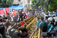 Protests Demanding The Declaration Of The July Charter In Dhaka.