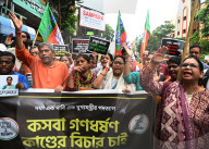Protest Against Gang Rape In Kolkata, India