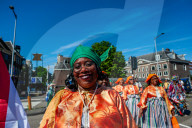 The Bigi Spikri Parade Is Organized In Amsterdam.