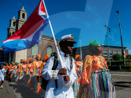 The Bigi Spikri Parade Is Organized In Amsterdam.