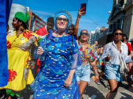 The Bigi Spikri Parade Is Organized In Amsterdam.