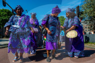 The Bigi Spikri Parade Is Organized In Amsterdam.