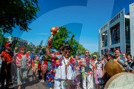 The Bigi Spikri Parade Is Organized In Amsterdam.