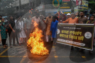 BJP Protest Against Rape In Kolkata. 