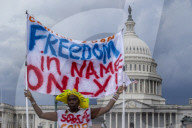 Protesters Rally Against 'Big Beautiful Bill' At Capitol