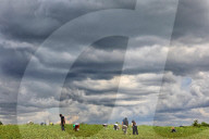Dark Thunderstorm Clouds In Markham, Canada