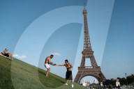 Red Alert Heatwave In Paris