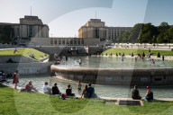 Red Alert Heatwave In Paris