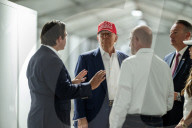 Trump Tours 'Alligator Alcatraz' Immigration Center