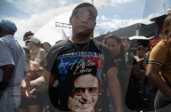 Tepito Neighbors Make Tributo For Puerto Rican Singer Hector Lavoe