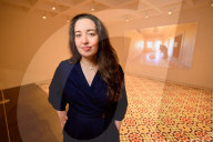 Dana Awartani's exhibition highlights destroyed Middle Eastern heritage sites.