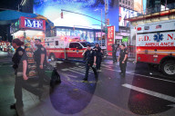 Two New York City Police Department Officers Pepper Sprayed In Times Square
