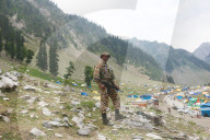 Annual Amarnath Yatra Pilgrimage In Indian Kashmir
