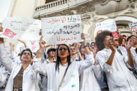 Young Doctors Rally Amid Nationwide Strike In Tunisia