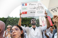 Young Doctors Rally Amid Nationwide Strike In Tunisia