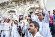 Young Doctors Rally Amid Nationwide Strike In Tunisia